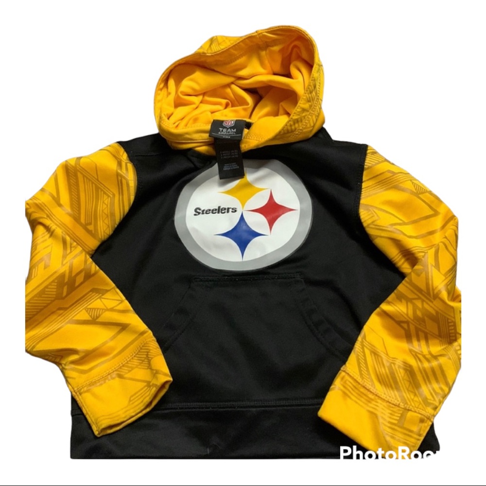 Steelers Hoodie can be worn by a boy or a girl!